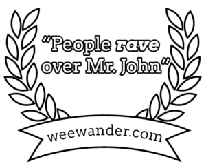 "People RAVE over Mister John" weewander.com