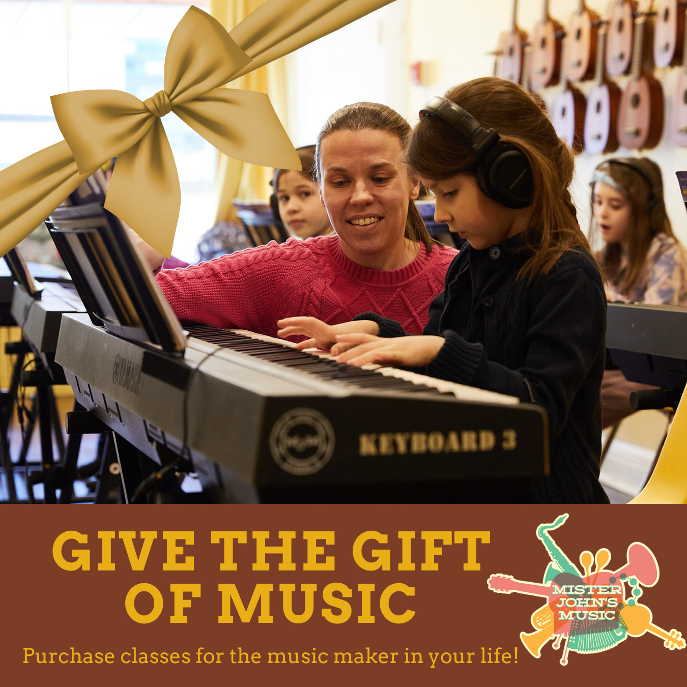 Give the gift of music – 1